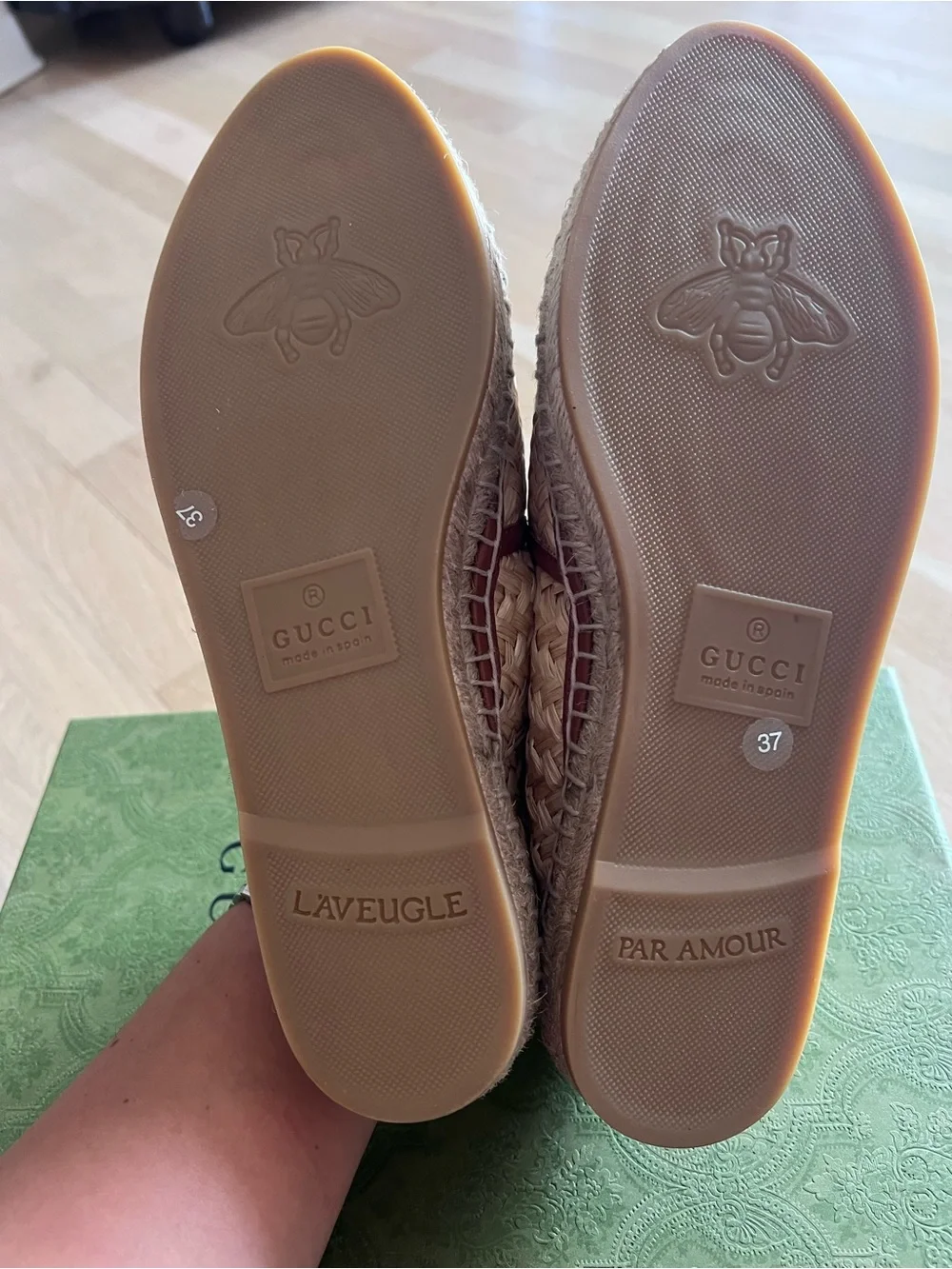 Gucci espadrilles crafted